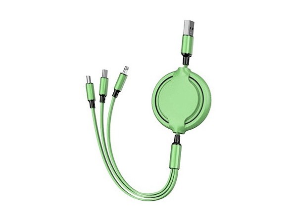 硅膠伸縮一拖三數(shù)據(jù)線